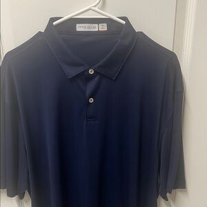 Peter Millar Men's Deep Blue Polo Shirt
